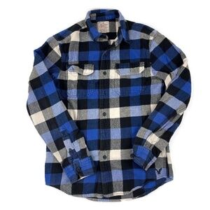 American Eagle Heritage Womens Flannel Shirt XS TP